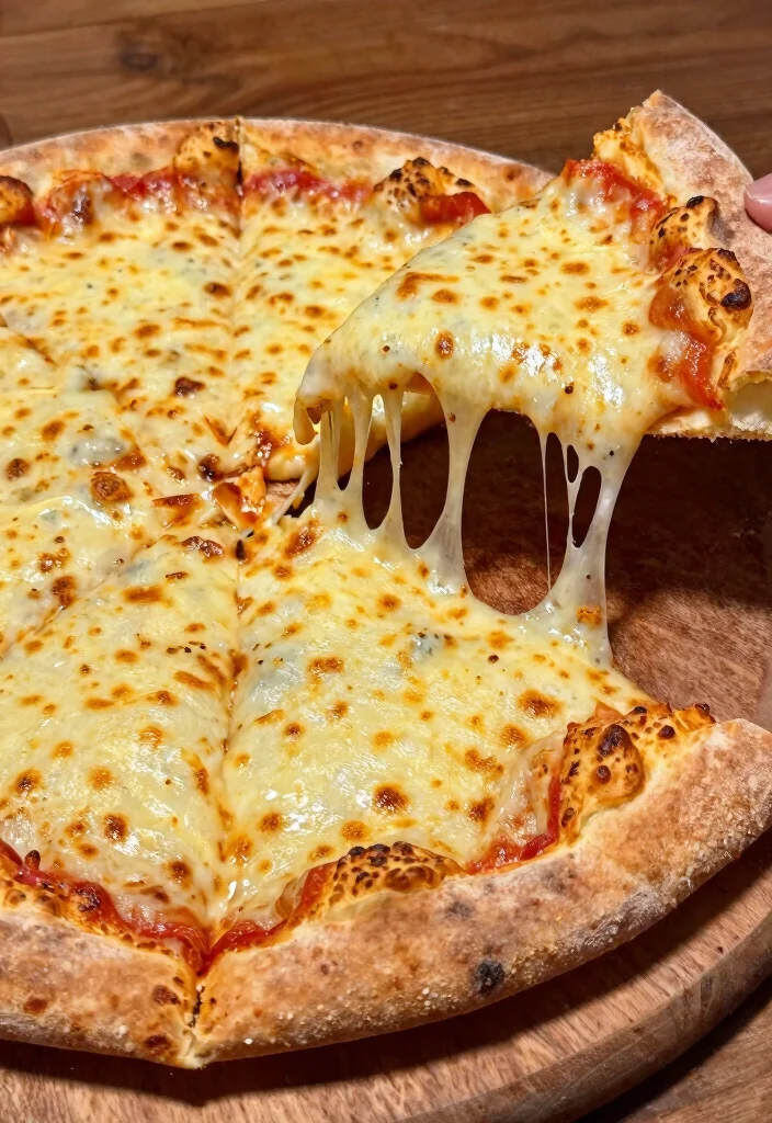 16 Stuffed Crust Pizza Recipes with Extra Cheesy Goodness - 7. Quattro Formaggi Stuffed Crust Pizza 1