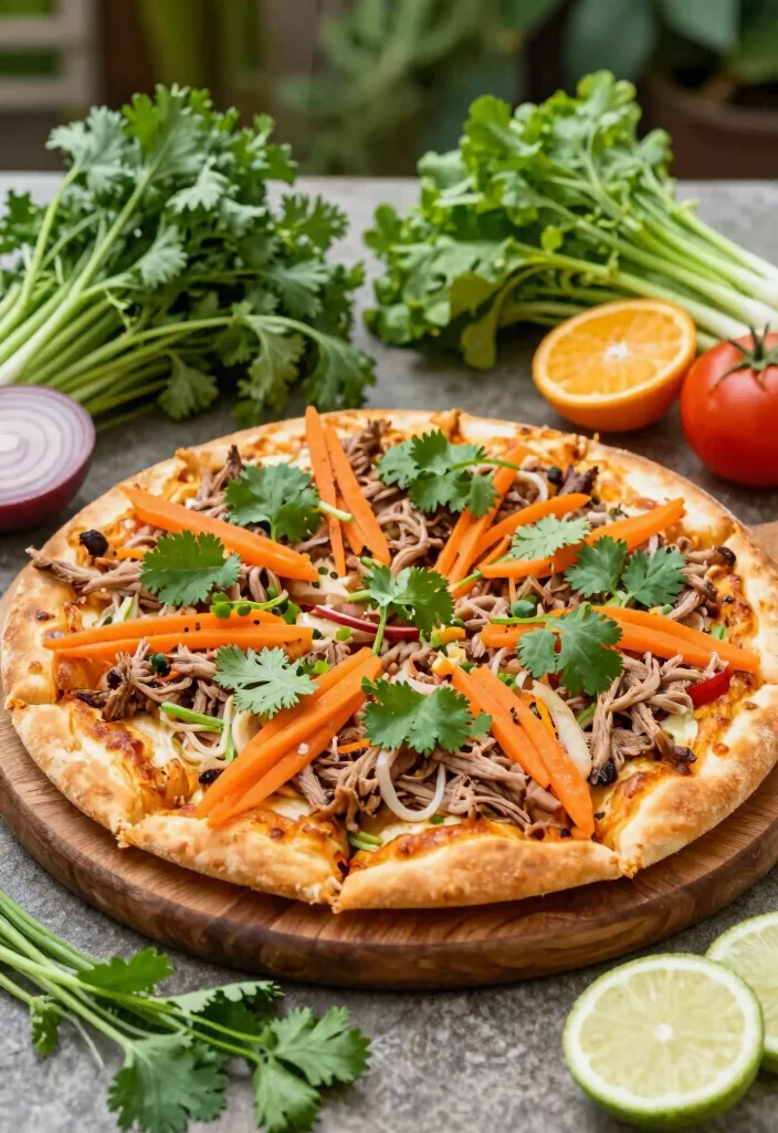 17 Ooni Pizza Oven Recipes for Authentic Homemade Pizza - 13. Vietnamese Inspired Banh Mi Pizza 1
