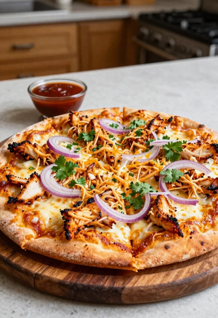 18 Healthy Pizza Recipes That Are Delicious & Guilt-Free - 11. BBQ Chicken Pizza 1