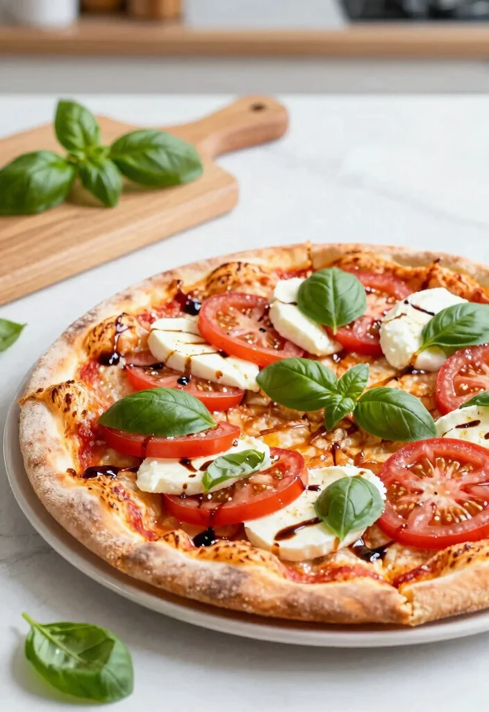 18 Healthy Pizza Recipes That Are Delicious & Guilt-Free - 12. Caprese Pizza 1