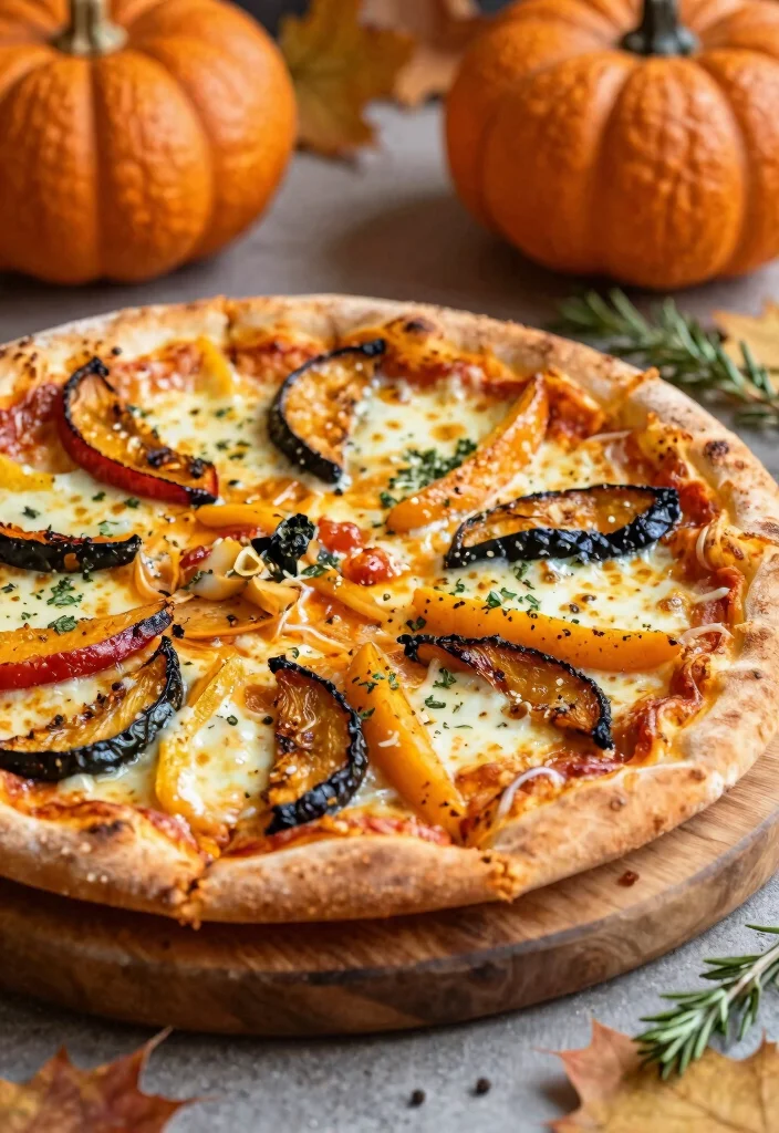 18 Healthy Pizza Recipes That Are Delicious & Guilt-Free - 16. Pumpkin Pizza 1