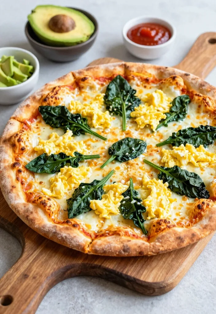 18 Healthy Pizza Recipes That Are Delicious & Guilt-Free - 18. Breakfast Pizza 1