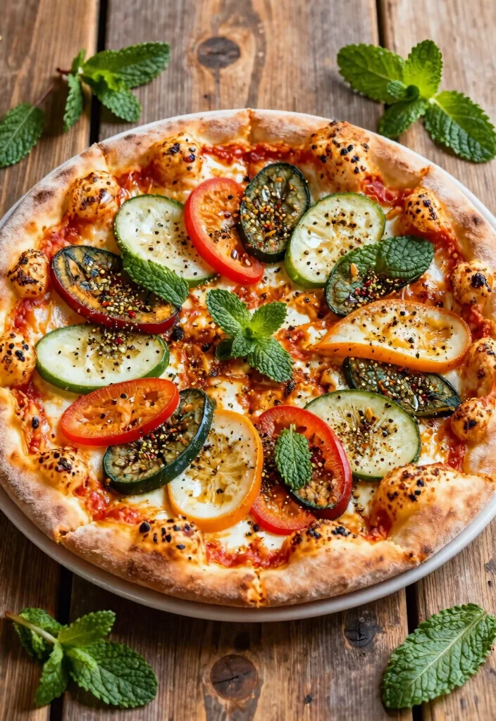 18 Pizza Oven Recipes to Try in Your Home Pizza Oven - 14. Zaatar Pizza 1