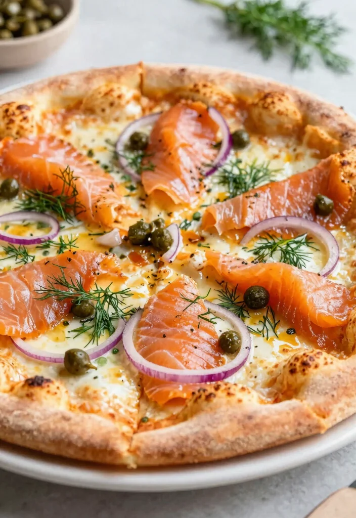18 Popular Pizza Type Recipes You Need to Try - 10. Smoked Salmon Pizza 1