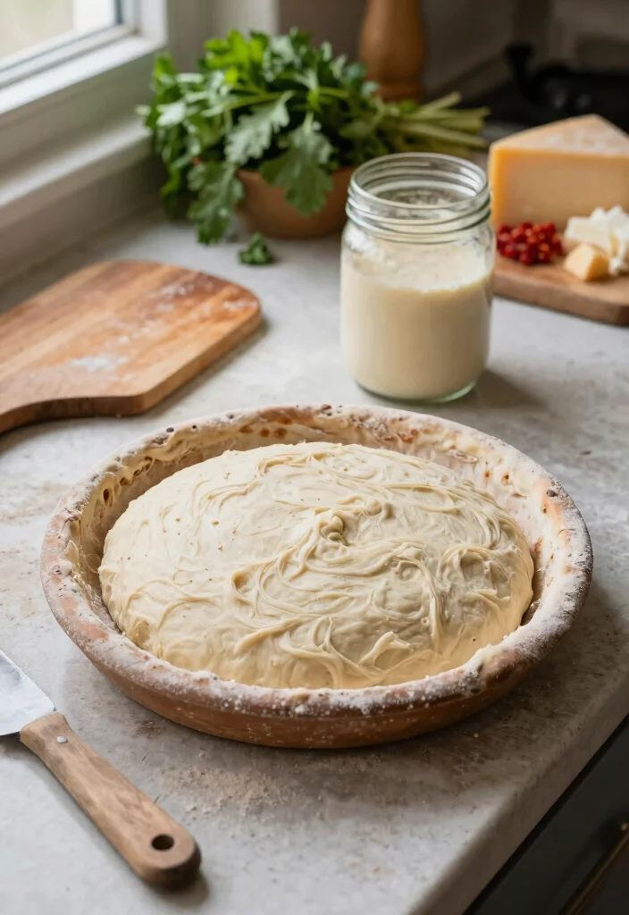 20 Best Pizza Dough Recipes for Perfect Homemade Crust - 5. Sourdough Pizza Dough 1