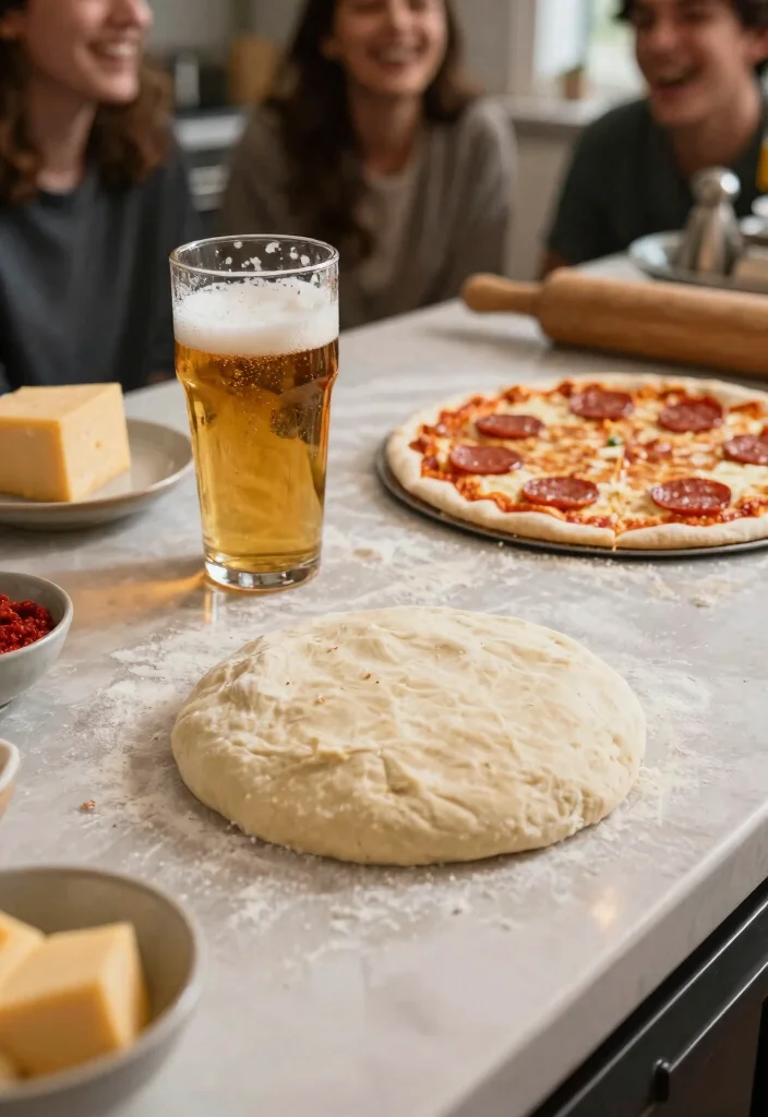 20 Best Pizza Dough Recipes for Perfect Homemade Crust - 7. Beer Pizza Dough 1