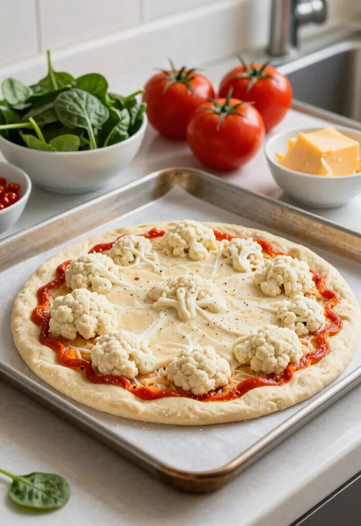 20 Best Pizza Dough Recipes for Perfect Homemade Crust - 9. Cauliflower Crust Pizza Dough 1