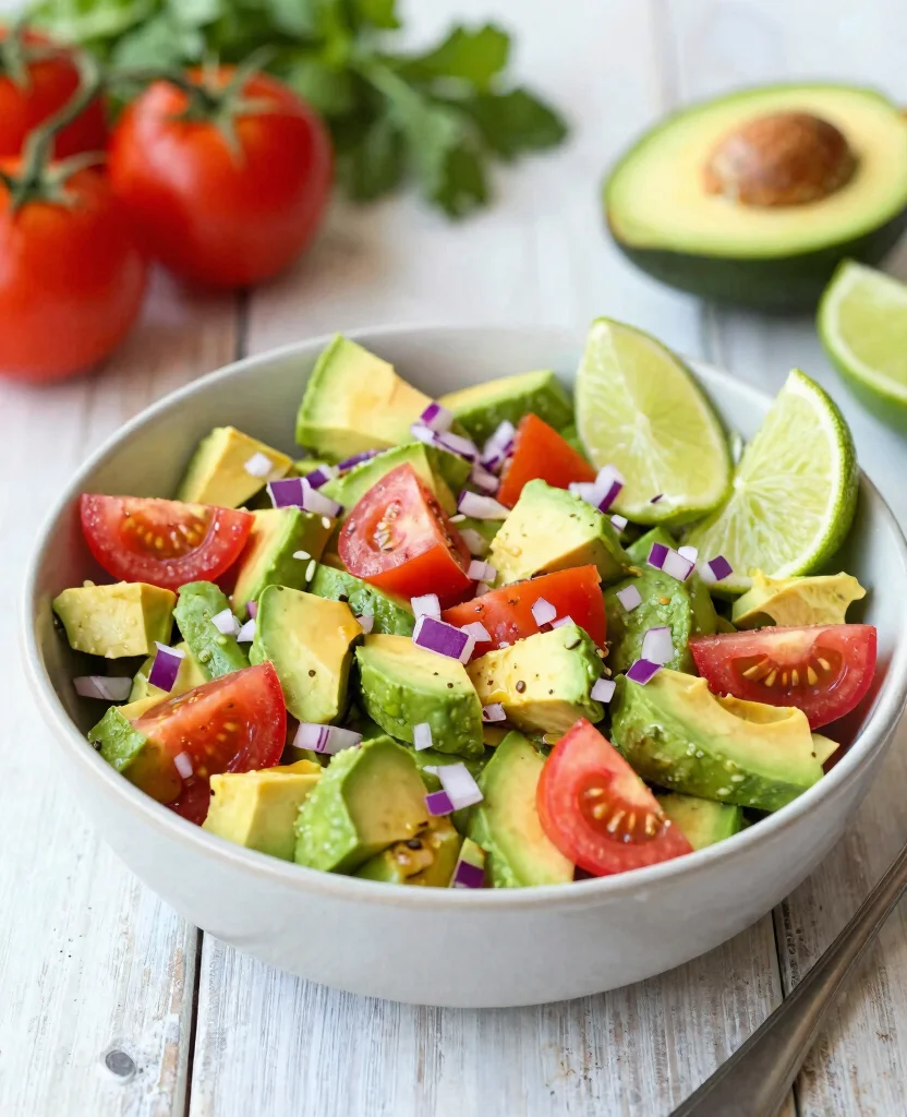 20 Best Side Dishes to Serve with BBQ Chicken - 16. Avocado Salad: Creamy and Fresh 1