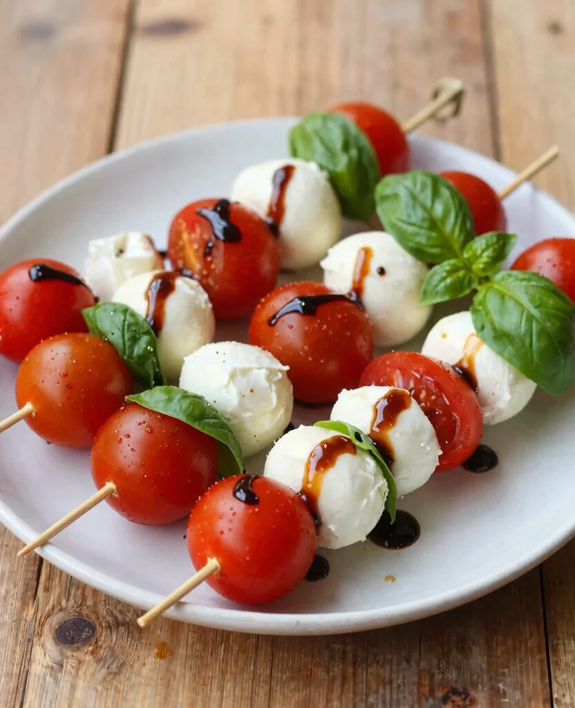 20 Best Side Dishes to Serve with BBQ Chicken - 19. Caprese Skewers: A Party Favorite 1