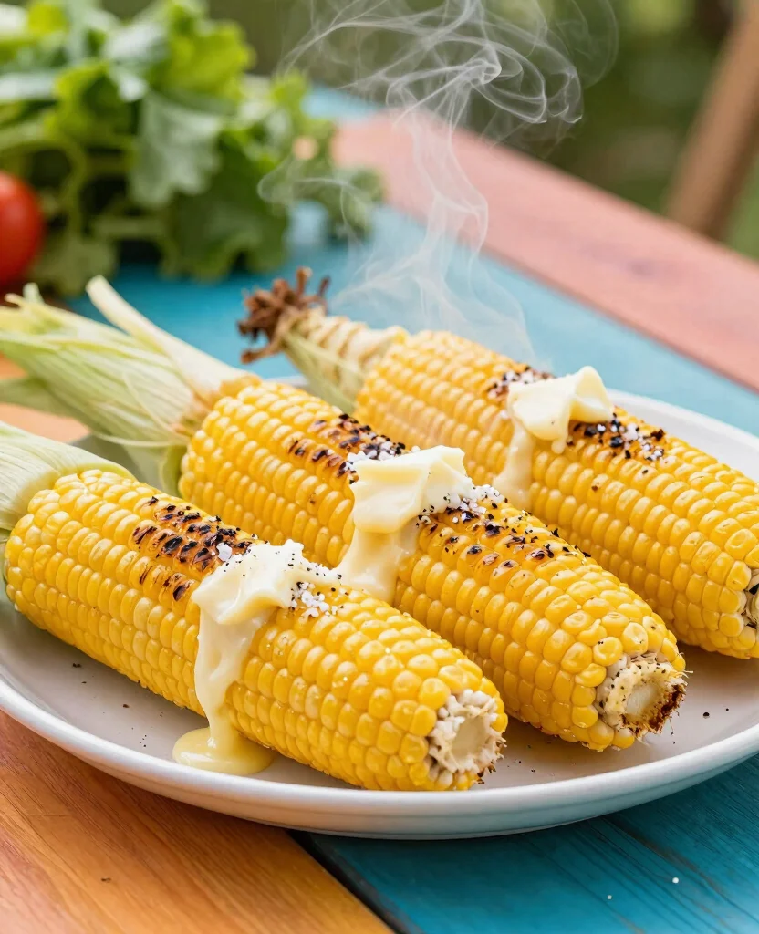 20 Best Side Dishes to Serve with BBQ Chicken - 3. Sweet Corn on the Cob for a Classic Touch 1