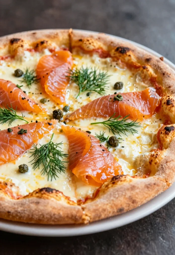 20 Easy Pizza Recipes Anyone Can Make - 10. Smoked Salmon and Cream Cheese Pizza 1
