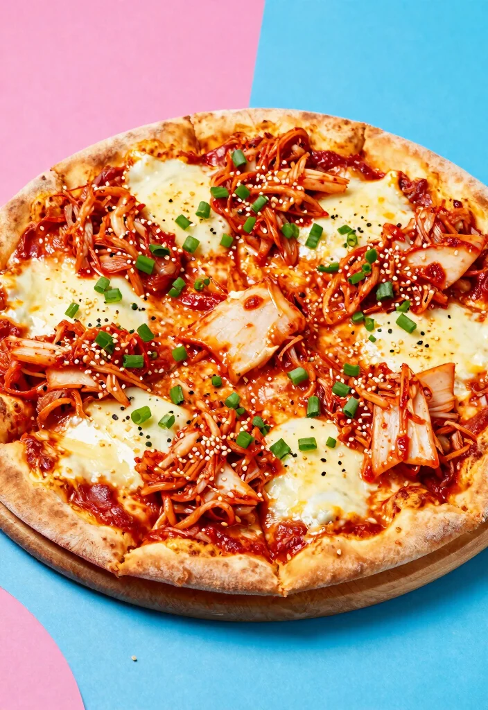20 Unique Pizza Recipes You've Probably Never Tried - 11. Kimchi Pizza 1