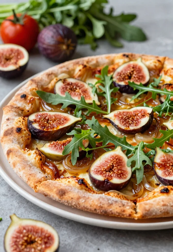 20 Unique Pizza Recipes You've Probably Never Tried - 13. Caramelized Onion and Fig Pizza 1