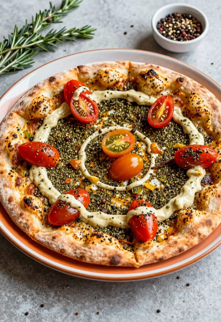 20 Unique Pizza Recipes You've Probably Never Tried - 14. Zaatar Flatbread Pizza 1