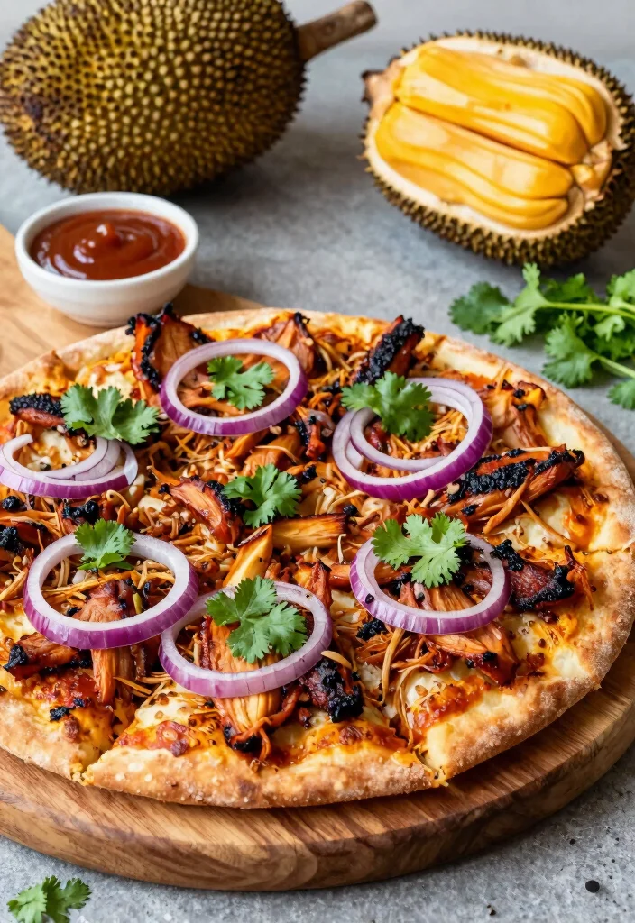 20 Unique Pizza Recipes You've Probably Never Tried - 3. BBQ Jackfruit Pizza 1