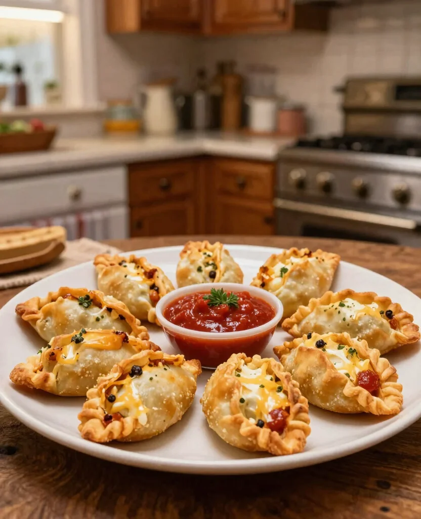 8 Creative Ways to Use Pillsbury Pizza Crust - 5. Stuffed Pizza Pockets 1