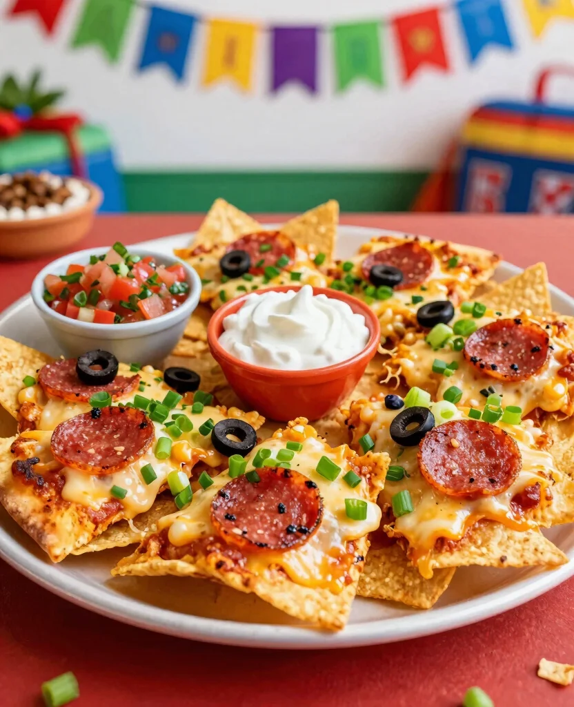 8 Creative Ways to Use Pillsbury Pizza Crust - 7. Pizza Nachos 1