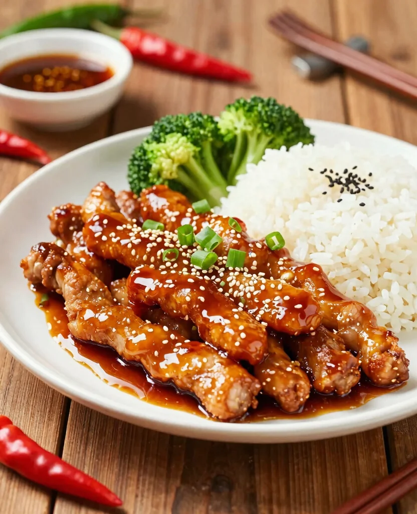 8 Crispy Fried Pork Tenderloin Recipe Variations - 2. Spicy Honey Garlic Glazed 1