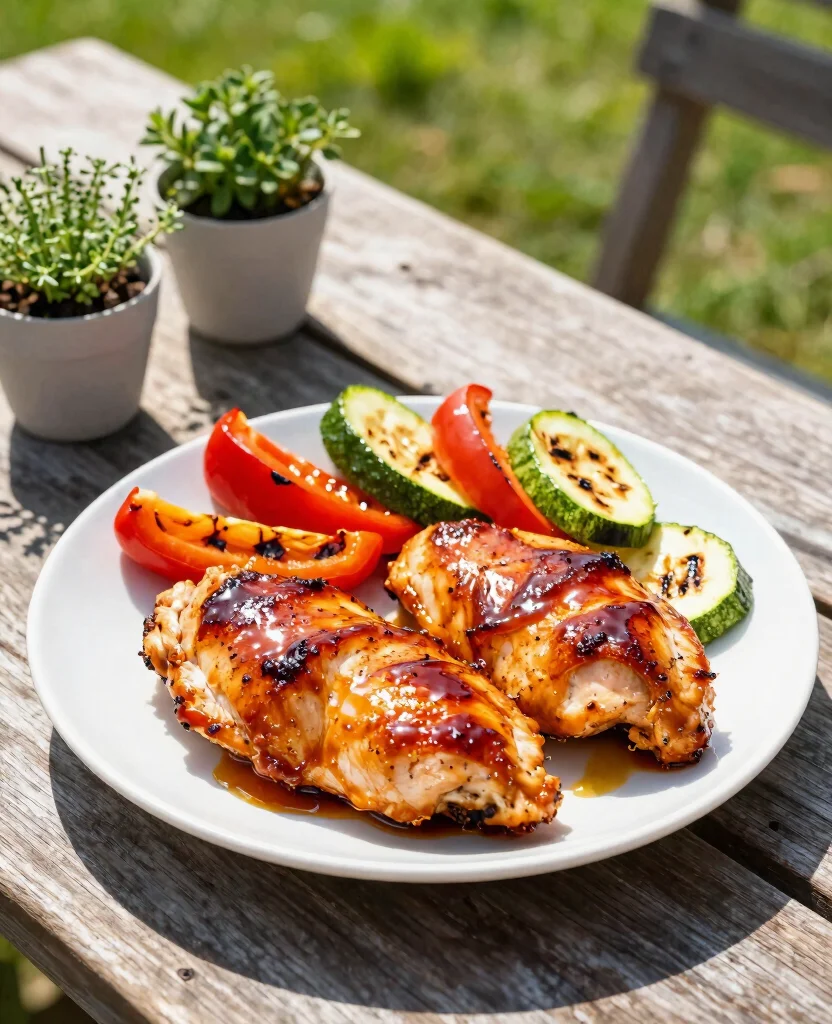 8 Tasty Ways to Cook BBQ Chicken Breast - 2. Honey BBQ Marinated Chicken 1