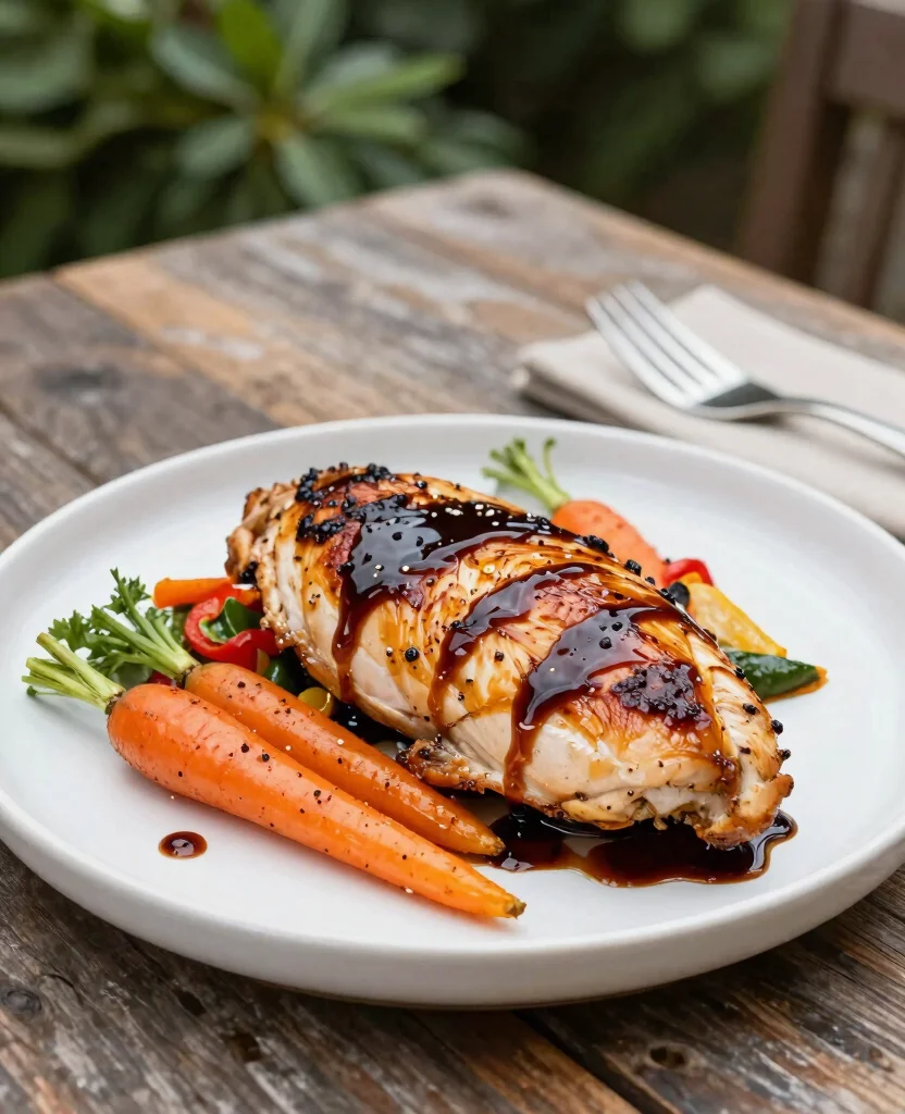 8 Tasty Ways to Cook BBQ Chicken Breast - 4. Balsamic Glazed Chicken Breasts 1
