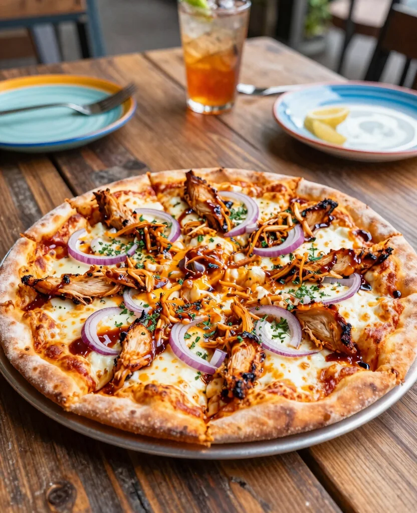 9 Delicious Pizza Recipes Using Ricotta Cheese - 8. BBQ Chicken and Ricotta Pizza 1