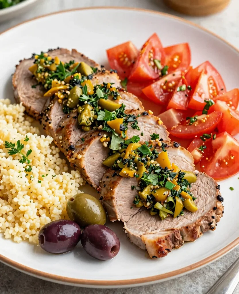 9 Instant Pot Pork Tenderloin Recipes You'll Love - 7. Mediterranean Pork Tenderloin 1
