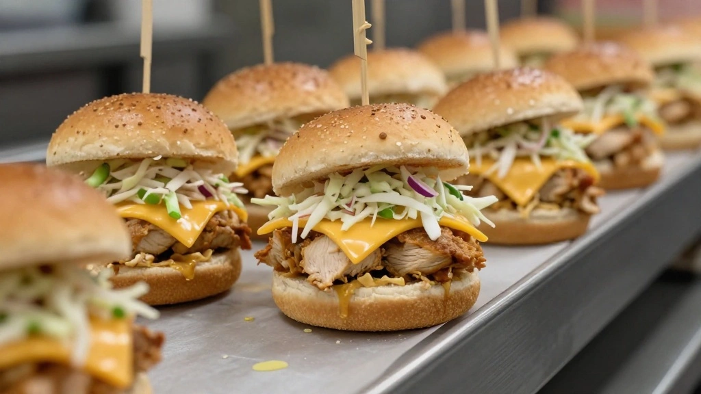 BBQ Chicken Sliders on Hawaiian Rolls - Step 5: Assemble the Sliders 1