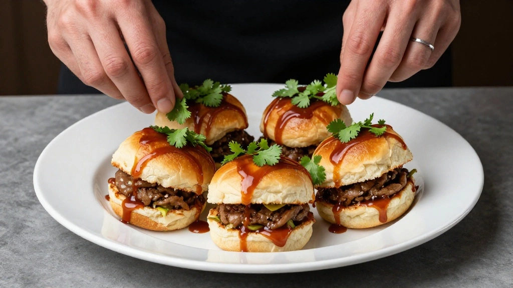 BBQ Chicken Sliders on Hawaiian Rolls - Step 7: Add Final Touches 1