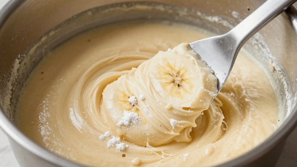 Banana Baking Recipes - Sweet & Moist Banana Delights - Step 7: Fold in Dry Ingredients 1