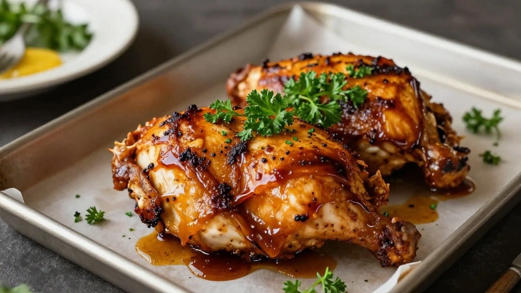 Classic Oven-Baked BBQ Chicken Guide - Step 8: Rest and Serve 1