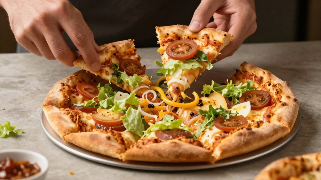 How to Make a Homemade Big Mac Pizza - Step 8: Garnish and Serve 1