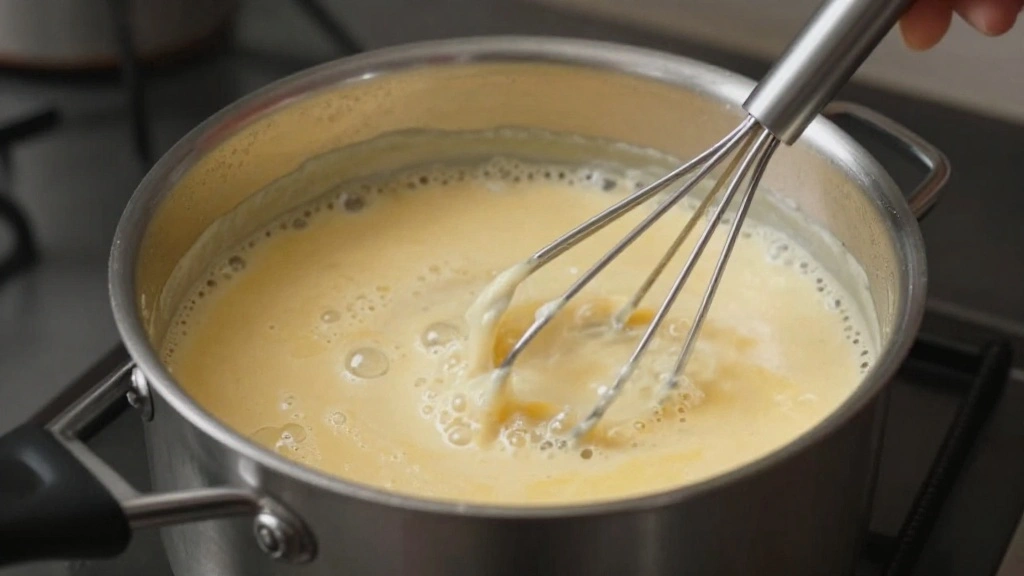 Sweet & Savory Honey BBQ Chicken Mac and Cheese - Step 4: Make the Roux 1