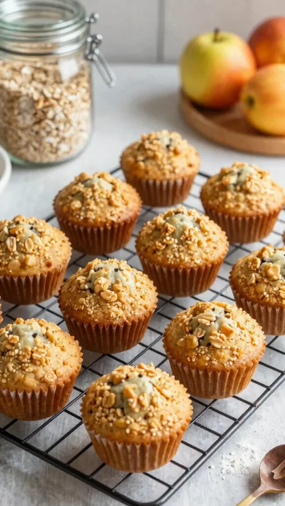 10 Air Fryer Baking Recipes That Will Change How You Bake - 3. Air Fryer Oatmeal Muffins 1