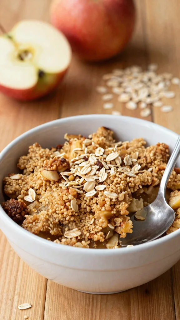10 Air Fryer Baking Recipes That Will Change How You Bake - 5. Air Fryer Apple Crisp 1