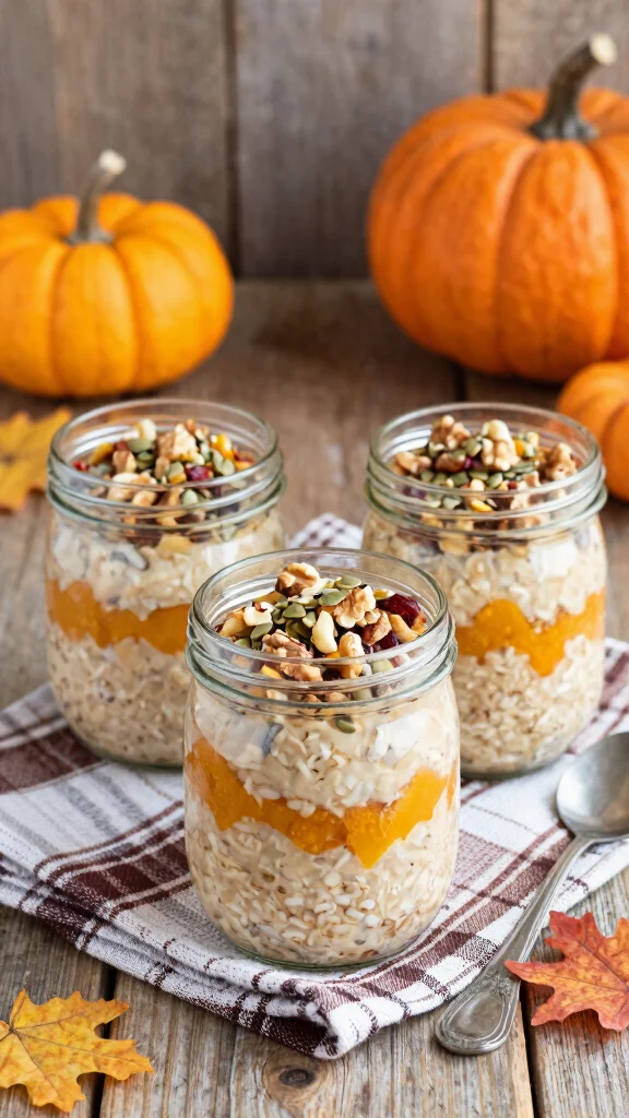 10 Breakfast Baking Recipes to Start Your Morning Right - 5. Pumpkin Spice Overnight Oats 1