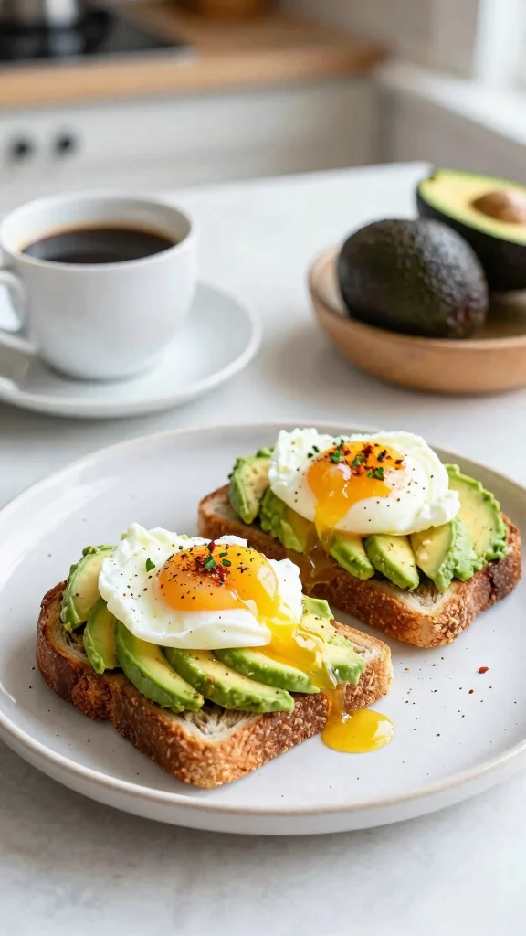 10 Breakfast Baking Recipes to Start Your Morning Right - 7. Avocado Toast with Eggs 1