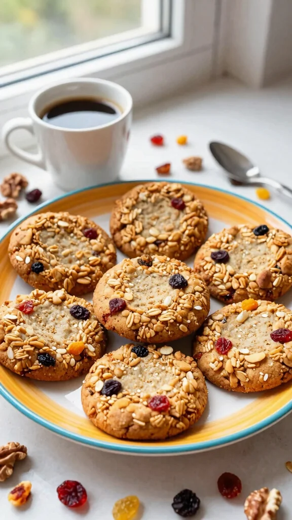 10 Breakfast Baking Recipes to Start Your Morning Right - 8. Granola Breakfast Cookies 1