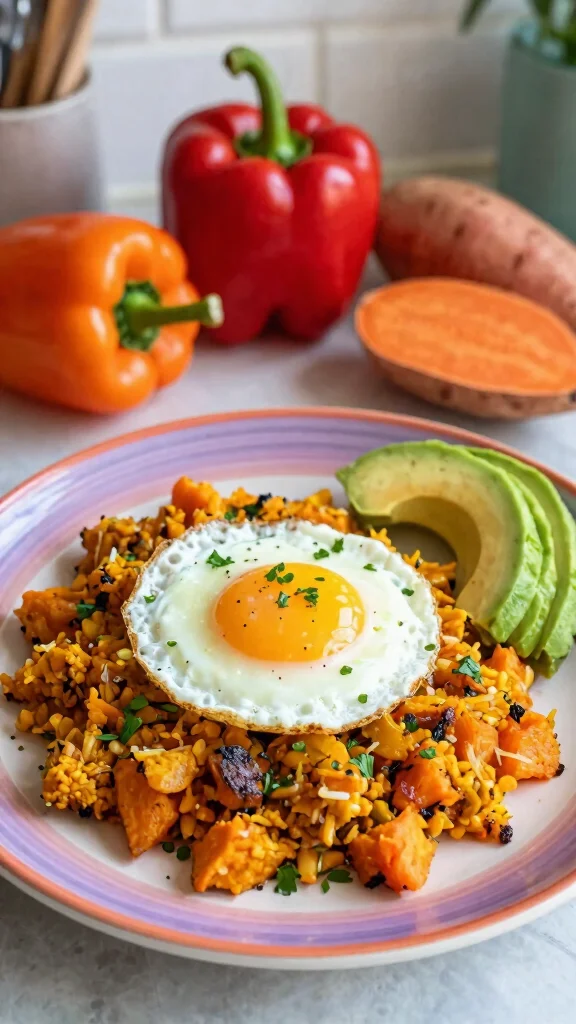 10 Breakfast Baking Recipes to Start Your Morning Right - 9. Sweet Potato and Egg Breakfast Hash 1