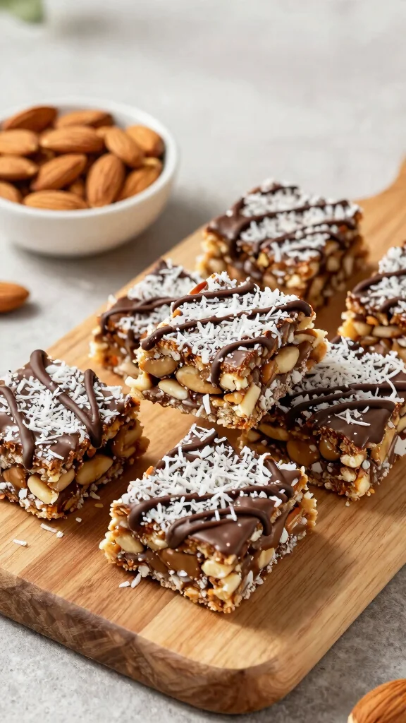 10 Dairy Free Baking Recipes You Won't Believe Are Dairy Free - 10. Almond Joy Energy Bars 1
