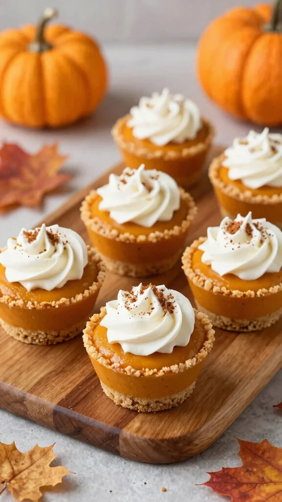 10 No-Bake Recipes Perfect for When You Don't Want to Turn On the Oven - 10. No-Bake Pumpkin Pie Cups 1