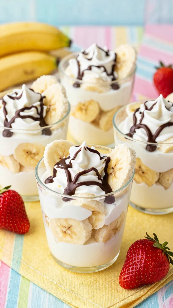 10 No-Bake Recipes Perfect for When You Don't Want to Turn On the Oven - 5. No-Bake Banana Split Cups 1