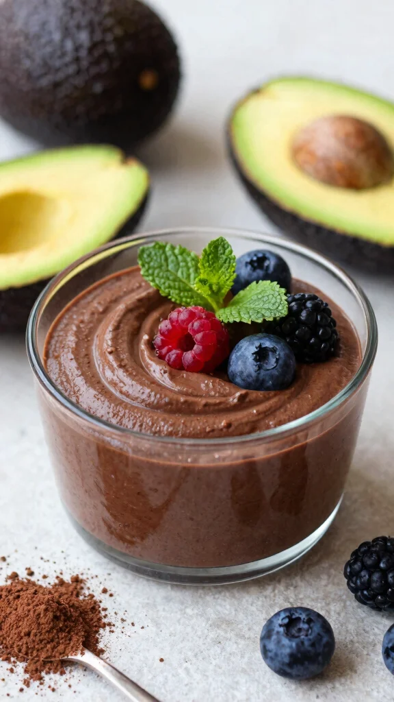 10 No-Bake Recipes Perfect for When You Don't Want to Turn On the Oven - 6. No-Bake Chocolate Avocado Mousse 1