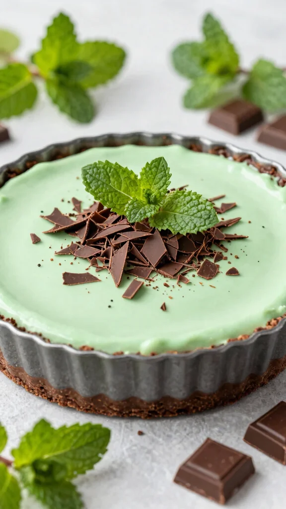 10 No-Bake Recipes Perfect for When You Don't Want to Turn On the Oven - 9. No-Bake Mint Chocolate Delight 1