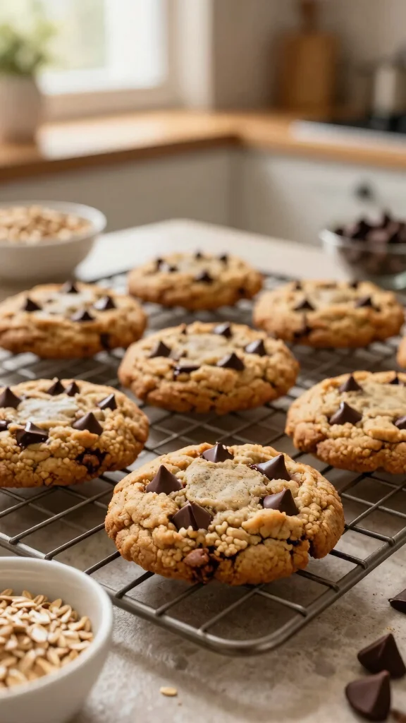 10 Oatmeal Baking Recipes for Healthy and Delicious Treats - 1. Chewy Oatmeal Chocolate Chip Cookies 1