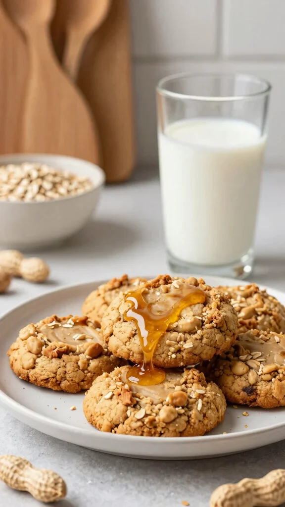10 Oatmeal Baking Recipes for Healthy and Delicious Treats - 4. Peanut Butter Oatmeal Cookies 1
