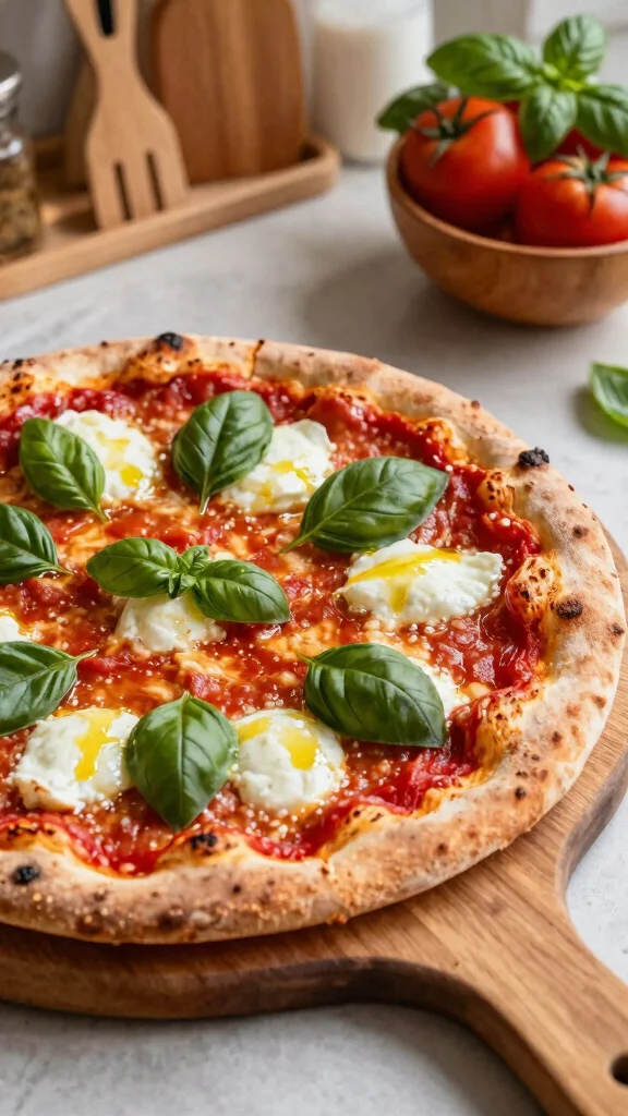 10 Pizza Stone Recipes That Turn Out Crispy and Delicious - 1. Classic Gluten-Free Margherita Pizza 1