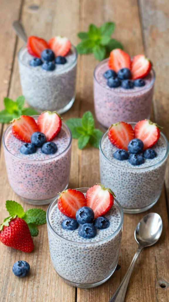 10 Sugar Free Baking Recipes That Still Taste Incredibly Sweet - 5. Chia Seed Pudding Cups 1