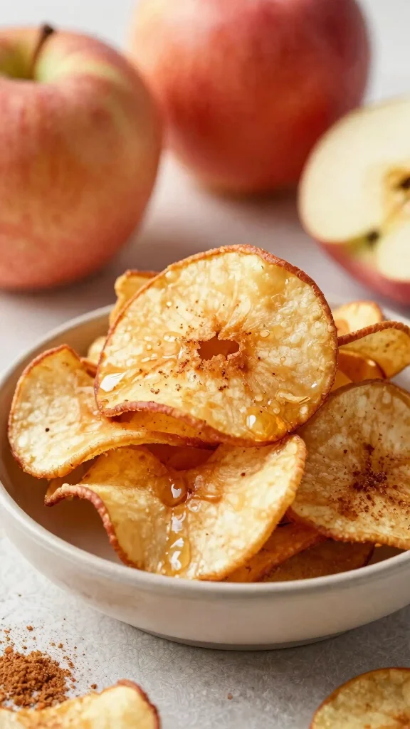 10 Sugar Free Baking Recipes That Still Taste Incredibly Sweet - 9. Cinnamon Apple Chips 1