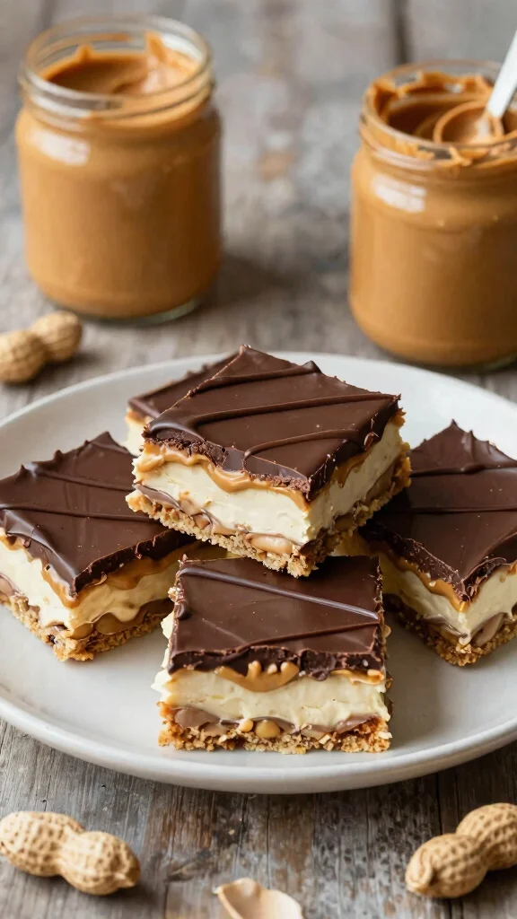 12 Cream Cheese Baking Recipes Rich, Creamy and Irresistible - 10. Peanut Butter Cream Cheese Bars 1