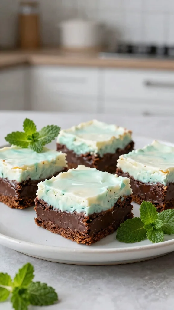 12 Cream Cheese Baking Recipes Rich, Creamy and Irresistible - 11. Mint Cream Cheese Brownies 1